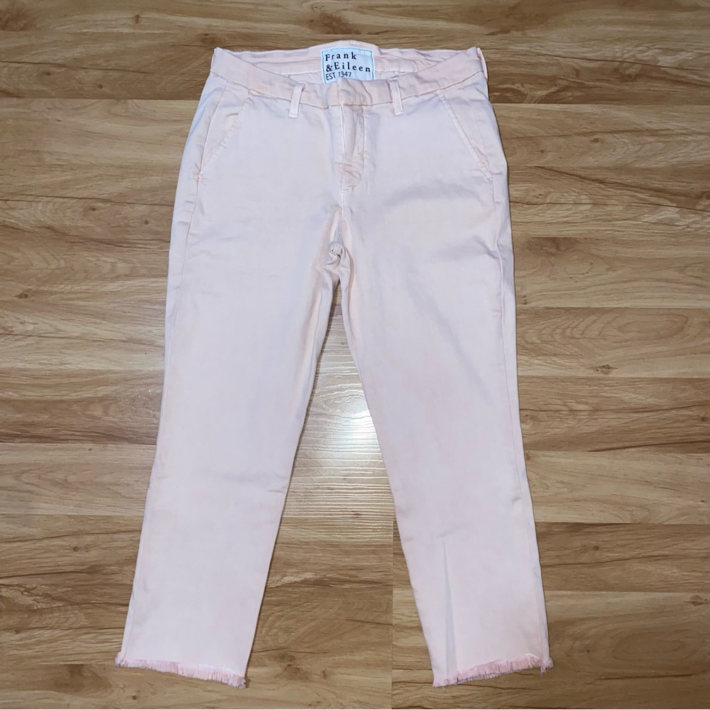 FRANK AND EILEEN Pink Denim jeans